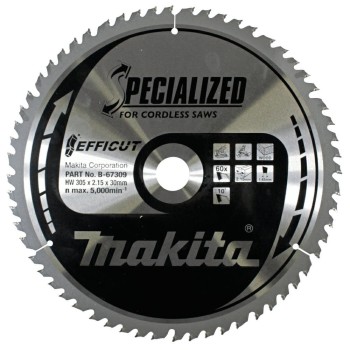 PIŁA TARCZOWA DO DREWNA 305x30x60z EFFICUT MAKITA MB-67309