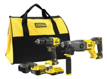 ZESTAW V20 SFMCK216MDS (SFMCD715 + SFMCH900) 1x4,0Ah 1x2,0Ah STANLEY SFMCK216MDS-QW