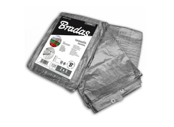PLANDEKA SREBRNA 120g 15 x 20m BRADAS PL12015-20