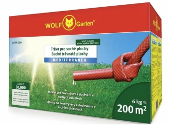 TRAWA MEDITERRANEO NA TERENY SUCHE 6 KG 200M2 LU-TR 200 OZN.PARTI DE073-343013M WOLF GARTEN 3824860