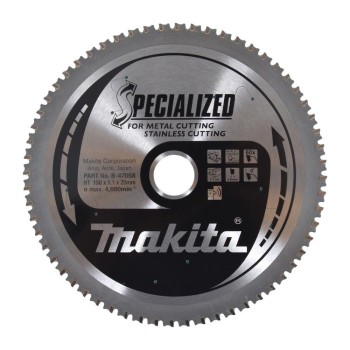 PIŁA TARCZOWA 150x20x60z METAL / STAL NIERDZEWNA (DCS551/DCS53) MAKITA MB-47058