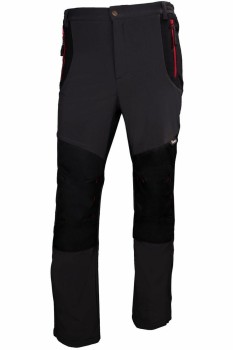 SPODNIE ROBOCZE SOFTSHELL, WZMOCNIONE MATERIAŁEM OXFORD, SZARO-CZARNE, ROZMIAR XL BETA BEVWJK398/XL