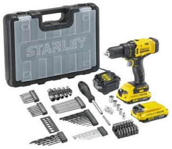 WKRĘTARKA V20 SFMCD700D2A KUFER +80ACC STANLEY SFMCD700D2A-QW