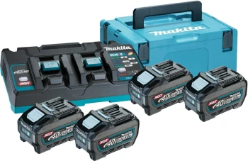 ZESTAW ZASILAJĄCY 40V 2x5,0Ah XGT (BL4050Fx4+DC40RB) (UN3480) MAKITA M191U42-2