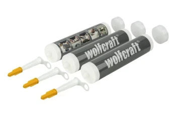 Puste tuby 310 ml - do mas, kompletne 3 szt. WOLFCRAFT 4044000