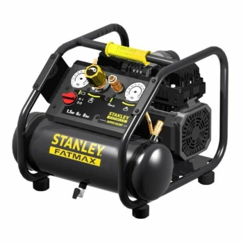 STANLEY KOMPRESOR BEZOLEJOWY 6L/1,5KM/8BR 160l/min. WYCISZONY