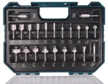 MAKITA FREZY UNIWERSALNE 8mm ZESTAW 22szt.