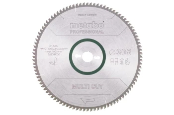 METABO PIŁA TARCZOWA FZ/TZ 305x30x96z    MULTI CUT PROFESSIONAL