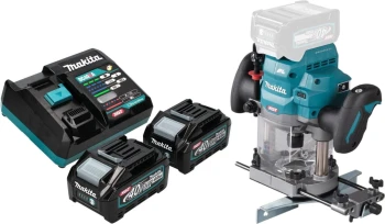FREZARKA GÓRNOWRZECIONOWA 40V XGT MAKITA RP001GM201 12mm 2x4,0Ah