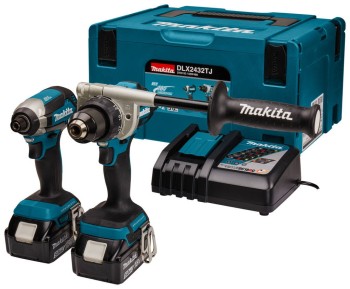 Zestaw Combo 18V Makita DLX2432TJ (DDF486+DTD153) 2x5,0Ah MAKPAC