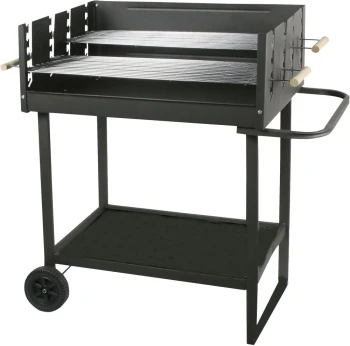 MASTER GRILL PROSTOKĄTNY PROFESJONALNY DWA RUSZTY  MG651