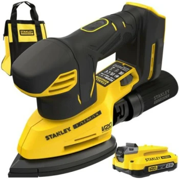 STANLEY SZLIFIERKA DELTA V20 SFMCW221D1S BL 1x2,0Ah