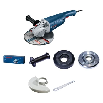 BOSCH SZLIFIERKA KĄTOWA   230mm/2200W GWS 2200-230 WŁ. ŁOPATKOWY