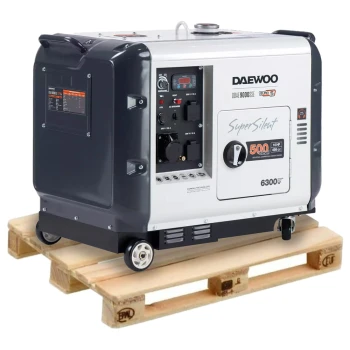 Agregat prądotwórczy diesel Daewoo Super Silent DDAE 9000SSE koła 360°