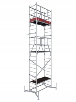 Rusztowanie aluminiowe Krause 7m 710116+710123+710154 Climtec Podstawa + dwie kondygnacje
