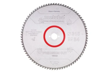METABO PIŁA TARCZOWA HW/CT 315x30x84Z
