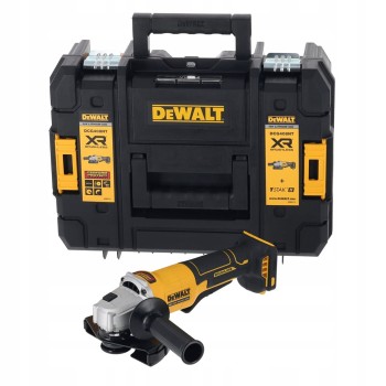 Szlifierka kątowa 125mm 18V DeWalt DCG408NT Bezszczotkowa włącznik łopatkowy TSTAK