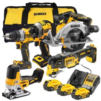 Zestaw elektronarzędzi combo DeWalt DCK502P3 5-EL. 3x5,0Ah