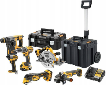 Zestaw elektronarzędzi combo DeWalt DCK624P3T 6-EL. 3x5,0Ah TSTAK