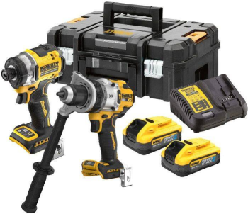 Zestaw 18V DeWalt DCK2200H2T (DCD1007 + DCF860) 2x5,0Ah POWERSTACK