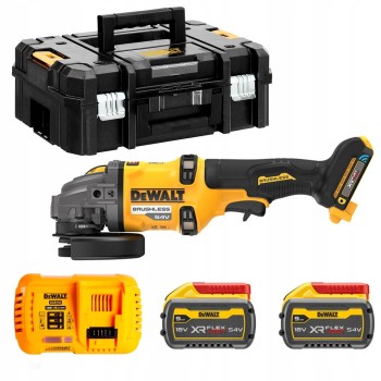 Szlifierka kątowa DeWalt DCG418SHDX2 2x9,0Ah FlexVolt BL Wł. łopatkowy