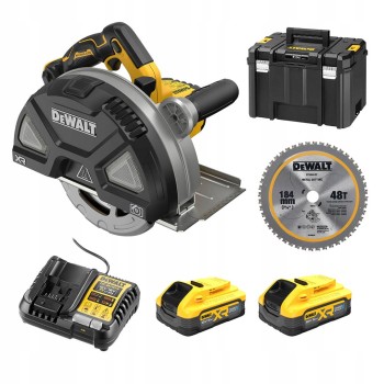 Przecinarka do metalu DeWalt DCS383H2 2x5Ah PowerStack