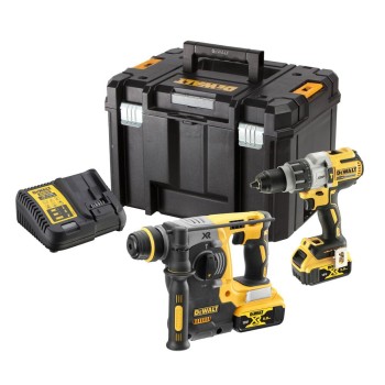 Zestaw elektronarzędzi Combo DeWalt DCK229P2T DCD996+DCH273, 2x5.0Ah