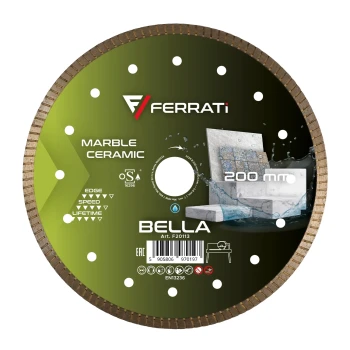 Tarcza diamentowa tnąca 200mm Ferrati BELLA (F20113)