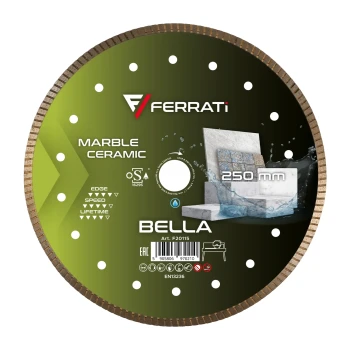 Tarcza diamentowa tnąca 250mm Ferrati BELLA (F20115)