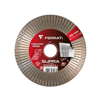 Mały zestaw diamentowych otwornic do gresu VITALE, rozmiary 6mm, 8mm, 10mm, 35mm, 68mm + adapter(M14 to Ferrati HEX) (F40137)