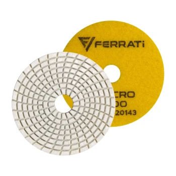 Pad polerski 100mm №200 Ferrati VELCRO (F20143)