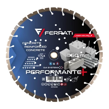 Tarcza diamentowa tnąca 350mm DiA SYSTEMA PERFORMANTE Ferrati PLUS (F20157)