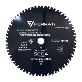 Tarcza diamentowa tnąca 700mm Ferrati SEGA (F20195)
